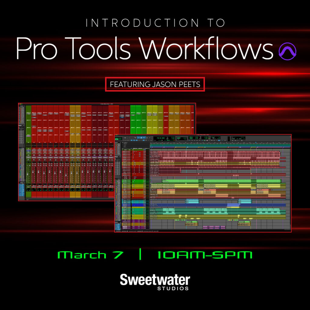 Introduction to Pro Tools Workflows background image