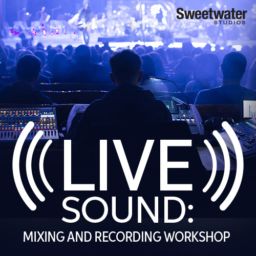 Event poster for Live Sound: Mixing and Recording Workshop