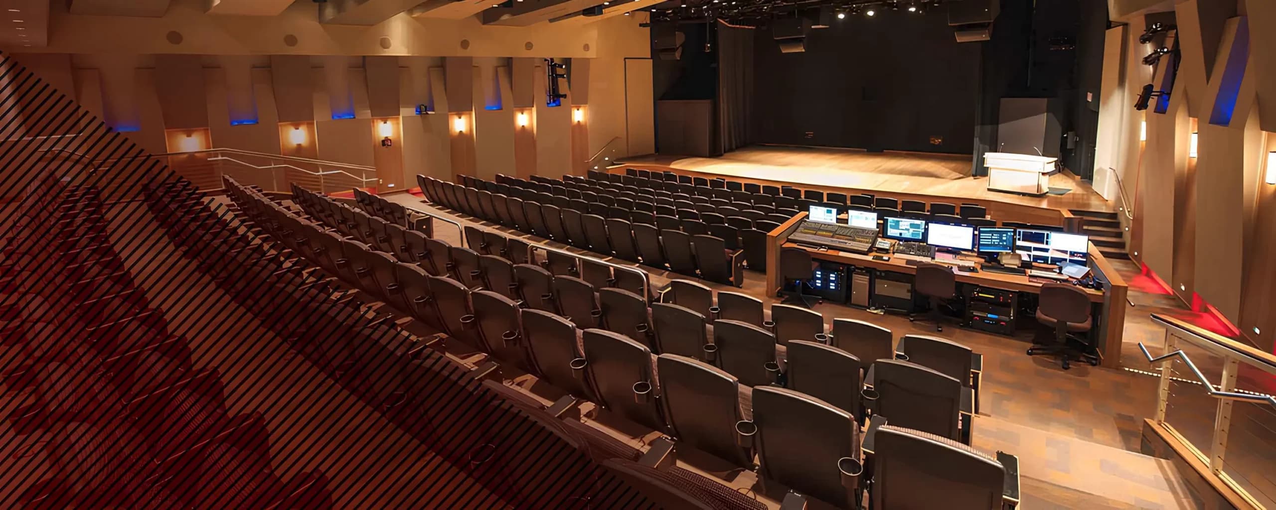 Performance Theatre background image